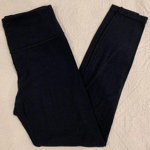 Athleta Ultra High Rise Elation Tight Navy Blue